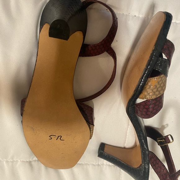 Vintage Sexy Salsa Crocodile Heels - Picture 5 of 5